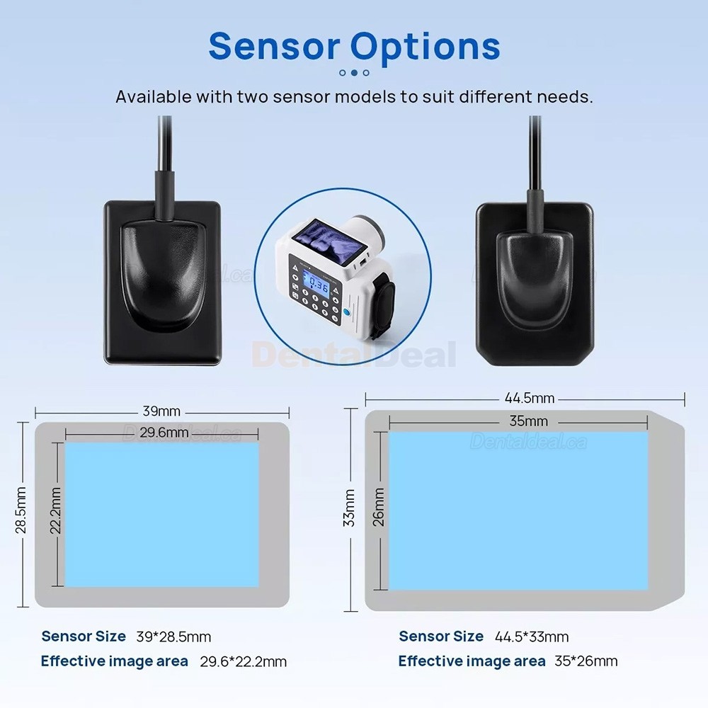 Portable Dental X-Ray Machine Handheld XRay Unit + 2230 / 2635 Dental Intraoral RVG Sensor